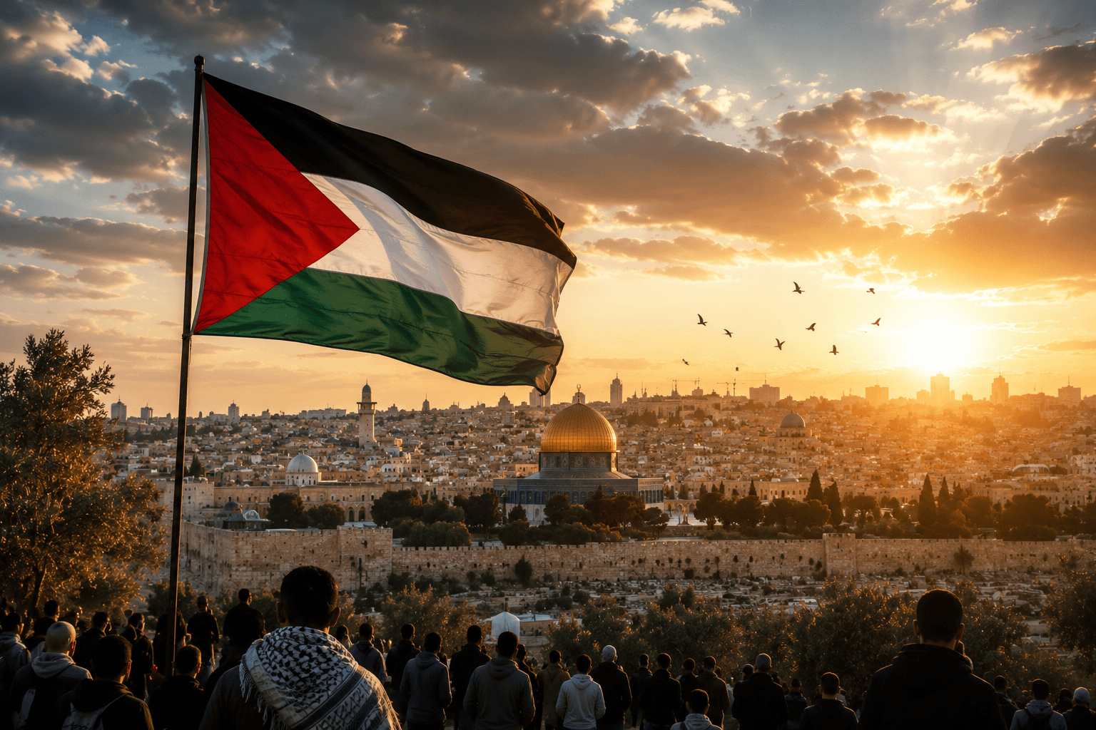 Respectful editorial visual representing the Palestine humanitarian crisis and urgent aid needs in Gaza