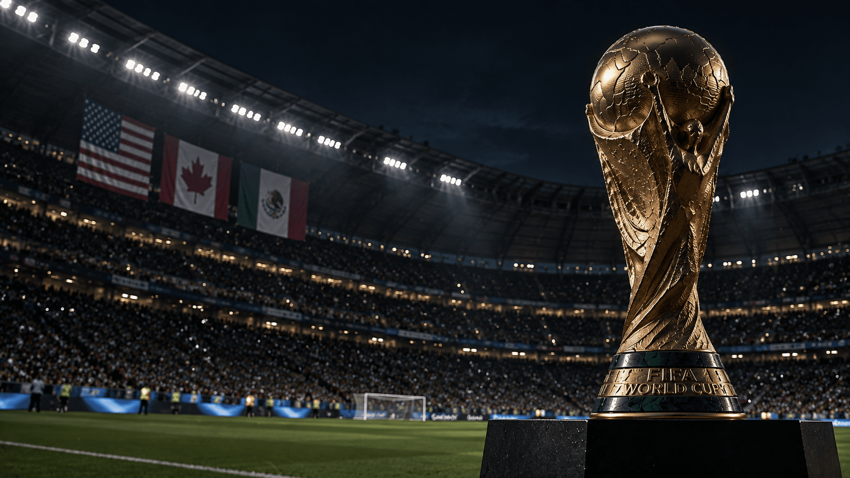 Coupe du monde de la FIFA 2026 organisée aux États-Unis, au Mexique et au Canada