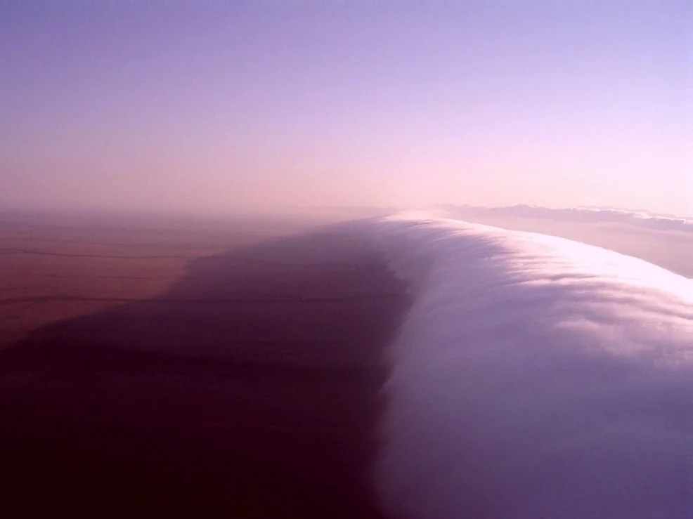 Morning Glory cerca de Burketown, Australia