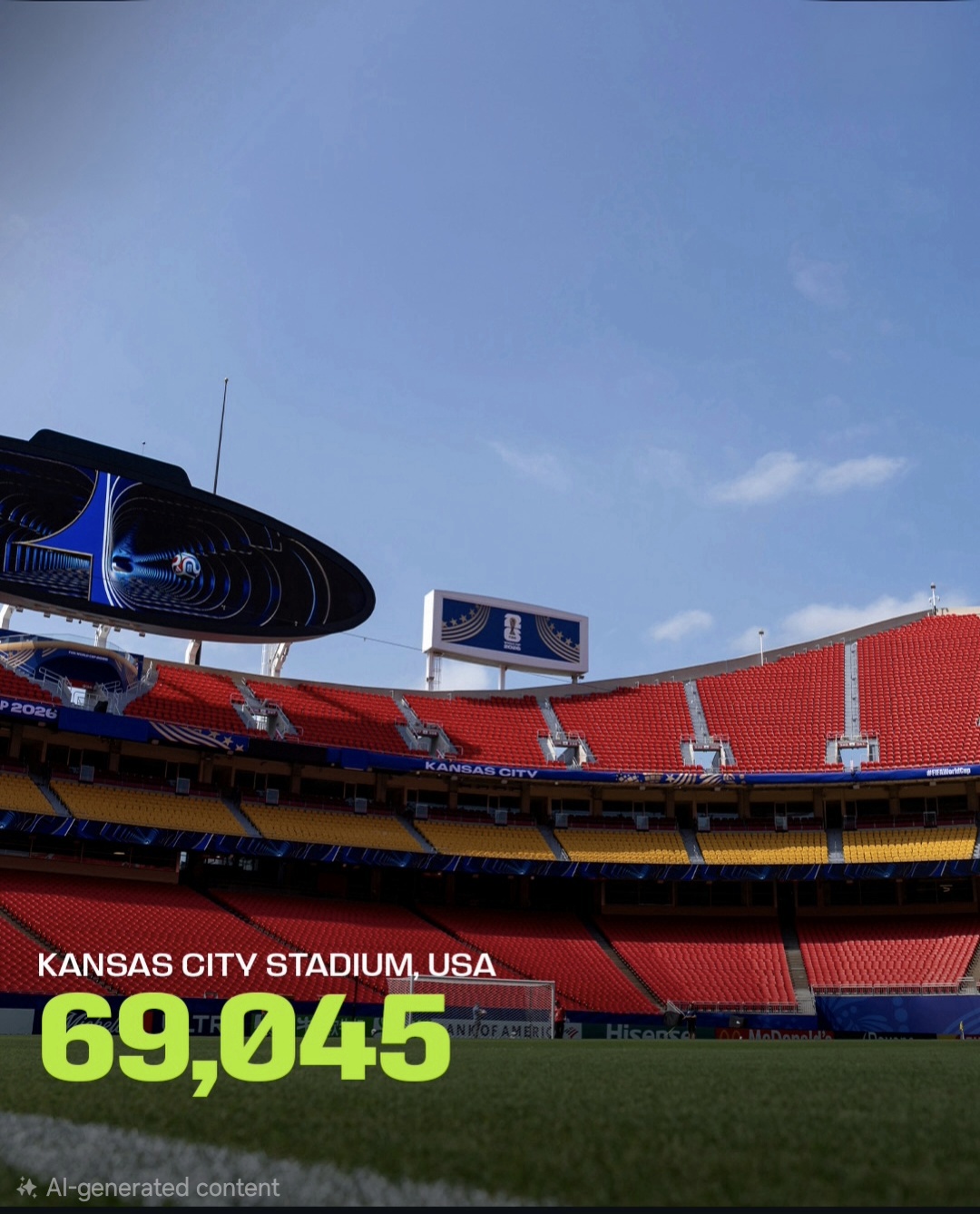 Kansas City Stadium seating bowl