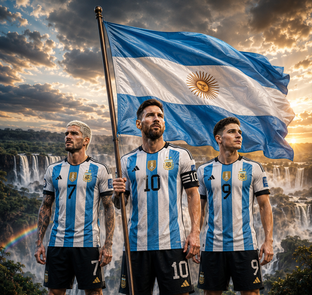 Argentina World Cup team visual