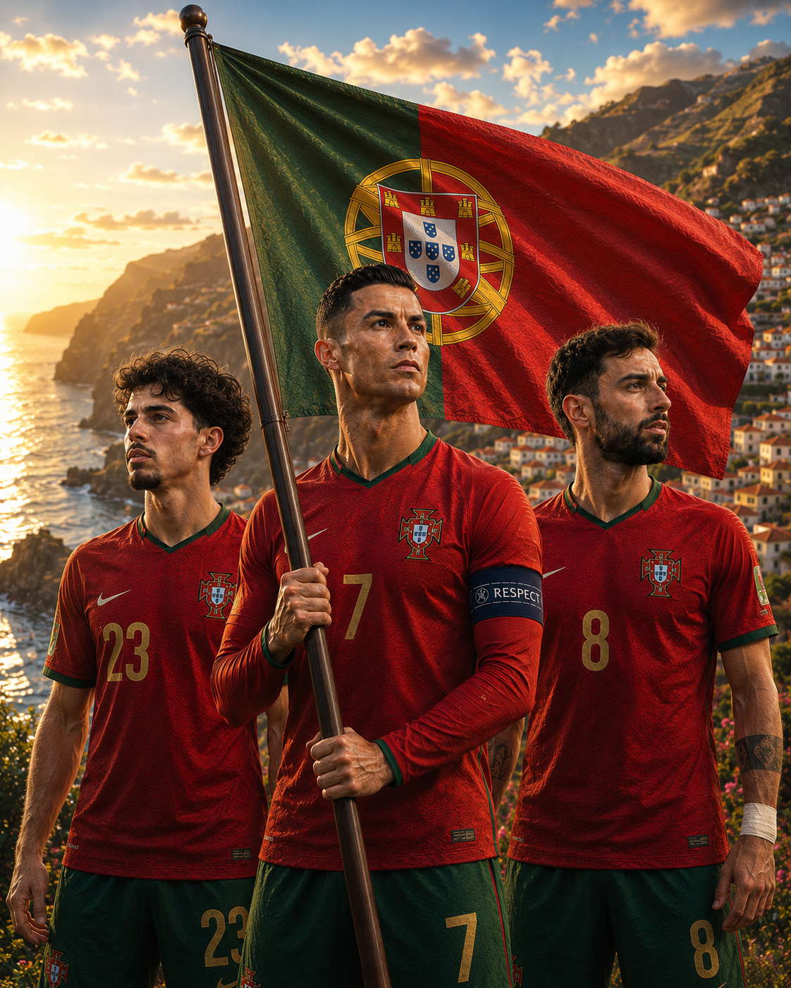 Portugal World Cup team visual