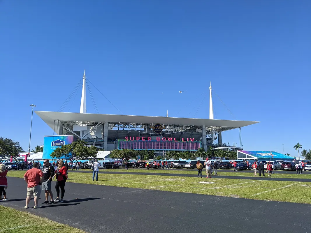 Hard Rock Stadium in Miami
