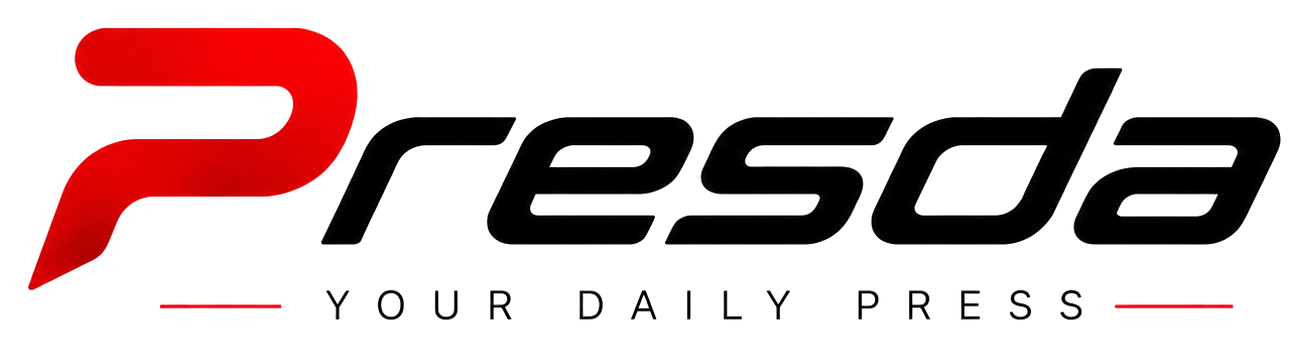 PRESDA official logo for light mode